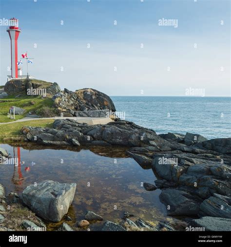 Cape Forchu Lighthouse Stock Photo - Alamy