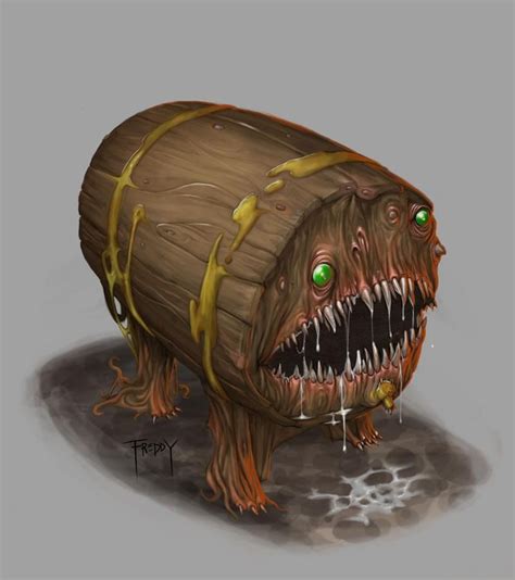 Dnd Mimic by GraphicGeek on DeviantArt | Fantasy monster, Fantasy ...