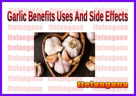 Garlic Benefits Uses And Side Effects