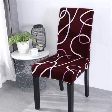 Chair Covers|Stretch Washable Dining Room Chair Covers|Soft Spandex ...