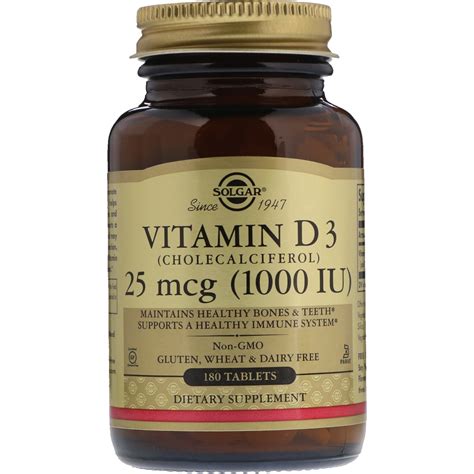 Solgar Vitamin D3 1000 Iu Review