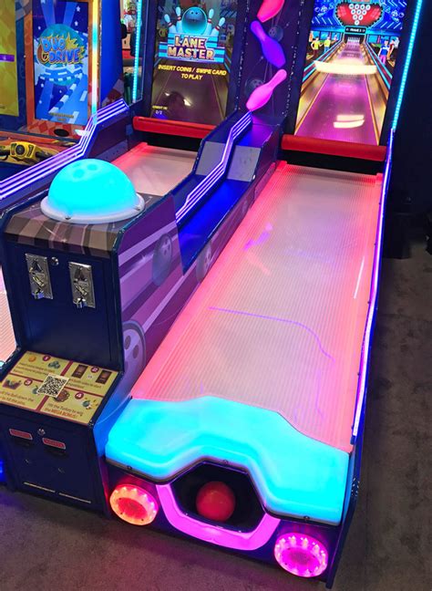 LED Lane Master Bowling Arcade Game Rental - Event Party Amusement