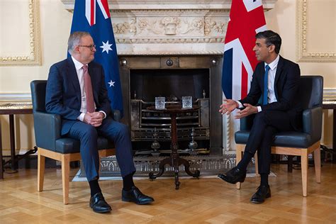 PM meeting with Prime Minister of Australia: 5 May 2023 - GOV.UK