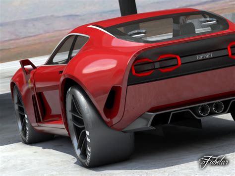 Ferrari 612 GTO concept 3D Model rigged .max .obj .fbx .c4d .dae - CGTrader.com