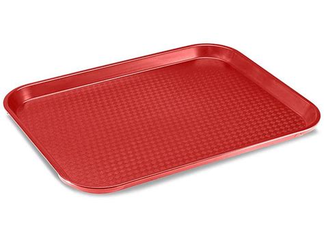 Cafeteria Tray - 12 x 16", Red S-18444R - Uline