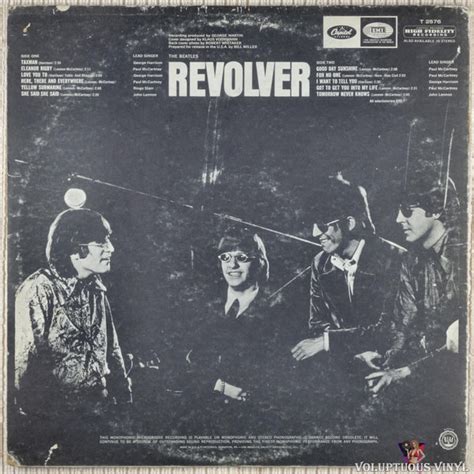 The Beatles ‎– Revolver (1966) Vinyl, LP, Album, Mono – Voluptuous ...