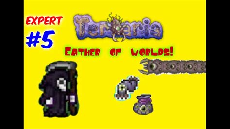 A batalha pela Worm Scarf - Terraria no Expert #5 - YouTube