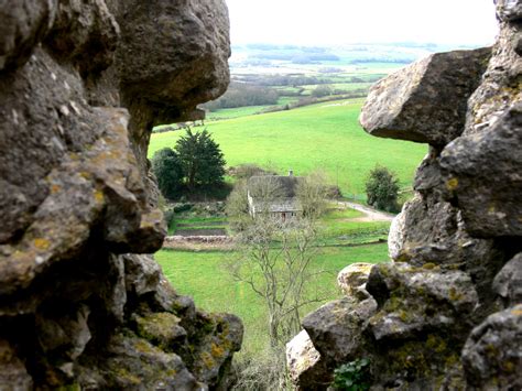 View Through Stone Wall 1 Free Stock Photo - Public Domain Pictures