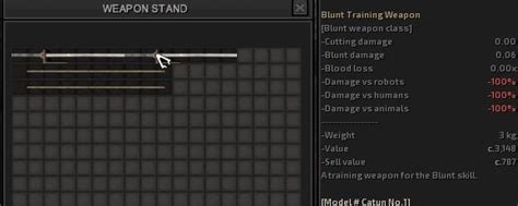 Training Weapons at Kenshi Nexus - Mods and Community