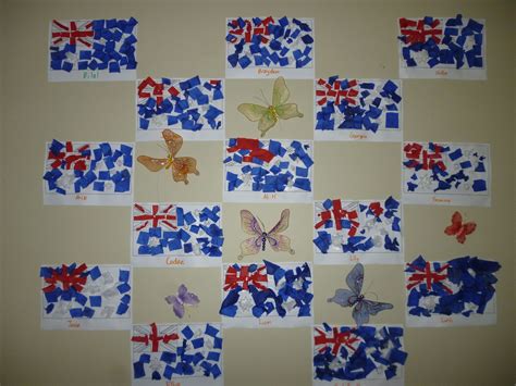 Aussie Flag Crafts for Toddlers