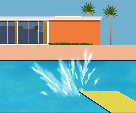 David Hockney A Bigger Splash Meaning