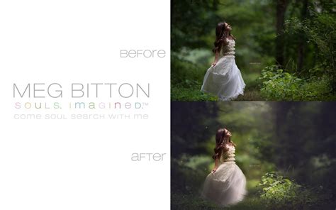 Meg Bitton before and after | Photoshop tutorial, Children photography, Photoshop