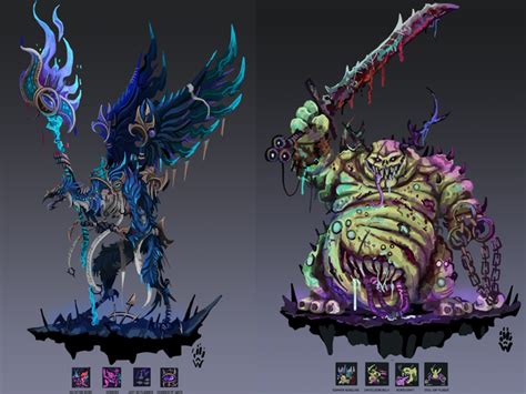 Warhammer Chaos Gods in SMITE - (concept for fun) - ImaginaryWarhammer ...