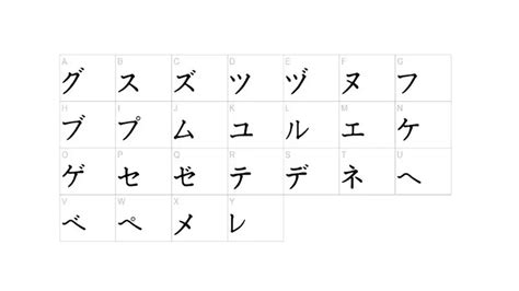 Katakana Font Free Download - All Your Fonts