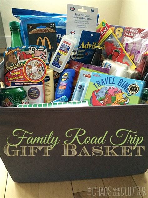 Road Trip Gift Basket