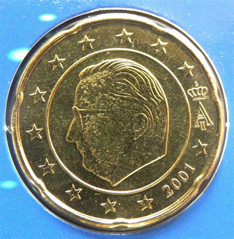 Belgium 20 Cent Coin 2001 - euro-coins.tv - The Online Eurocoins Catalogue