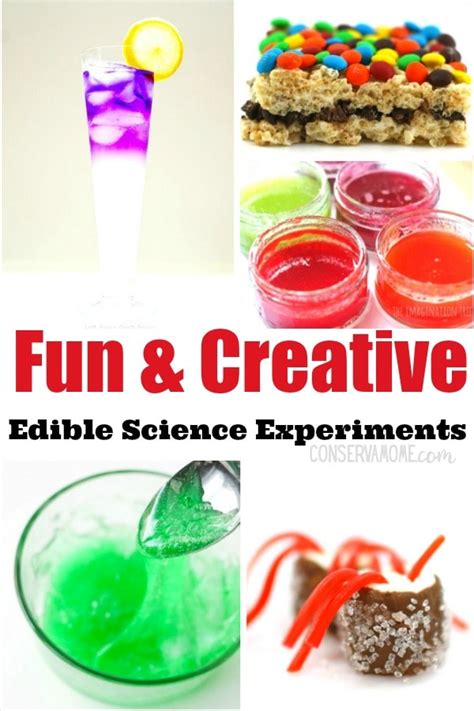 22 Wonderful & Creative Edible Science Experiments