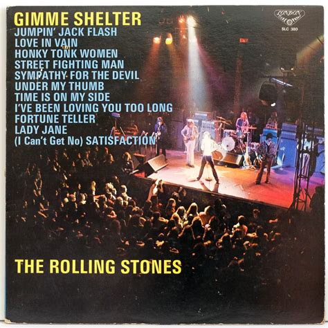 The Rolling Stones - Gimme Shelter - Raw Music Store