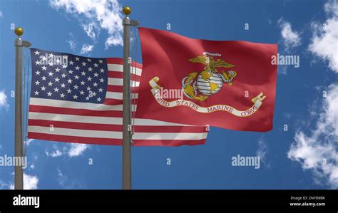 The United States Marine Corps Usmc History Flag Mott - vrogue.co