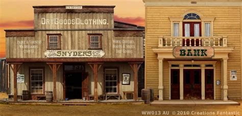 Wild West Town 1 | Backdrops Fantastic Australia