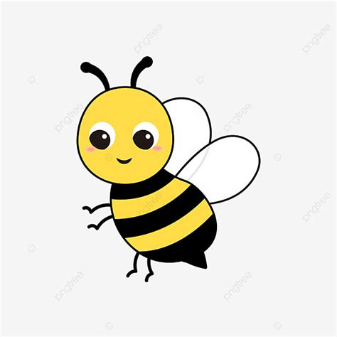 Little Bee Clipart PNG Images, Cartoon Cute Flying Little Bee Bee Clipart, Clip Art, Yellow Bee ...