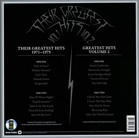 Eagles | 2 LP Their Greatest Hits Vol.1 & 2 / Vinyl / 2LP | Musicrecords