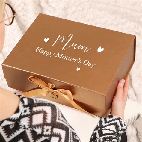 Luxury Personalised Mother's Day Gift Box By Dibor | notonthehighstreet.com