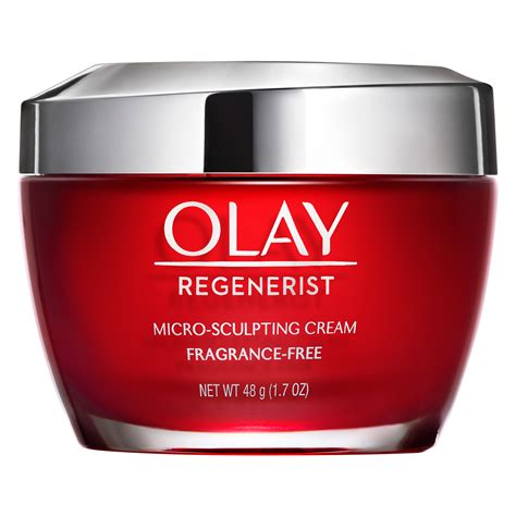 Olay Regenerist Micro-Sculpting Cream Face Moisturizer, Fragrance-Free, 1.7 Oz - Walmart.com ...