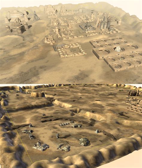 Tatooine Skirmish Map WIP image - Rise of the Droid Empire mod for Star ...