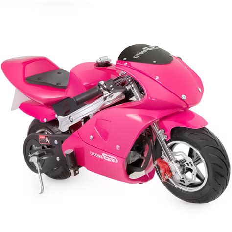 40CC Gas Pocket Bike for Kids (Pink) - Fun Gift for Boys & Girls