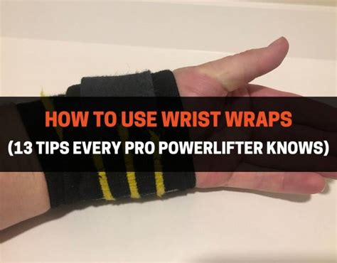 How To Use Wrist Wraps | PowerliftingTechnique.com