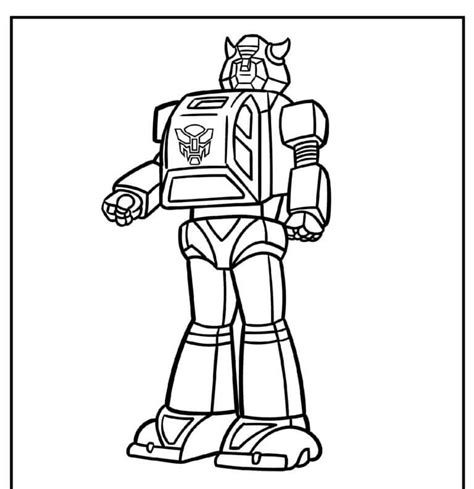 Good Transformer Bumblebee coloring page - Download, Print or Color Online for Free