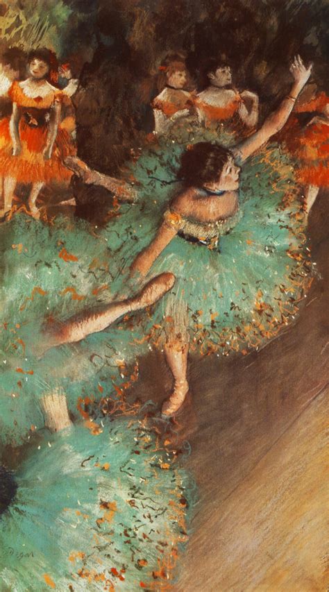 The Green Dancer - Edgar Degas - WikiArt.org