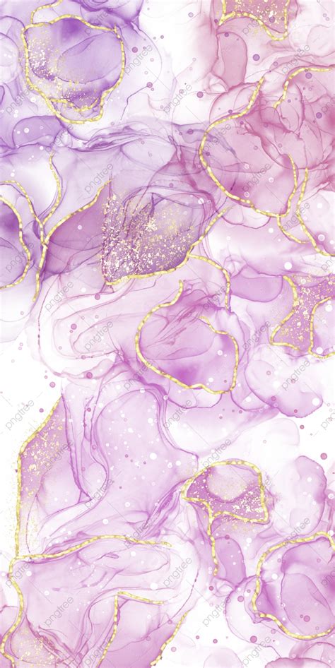 Pink Purple Marble With Gold Sparkle Background Wallpaper Image For Free Download - Pngtree