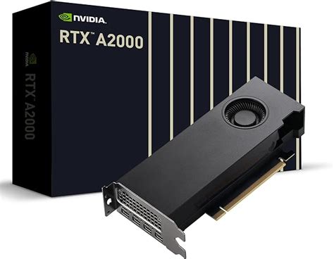 PNY NVIDIA RTX A2000 Carte Graphique Professionnelle 6GB GDDR6 PCI ...