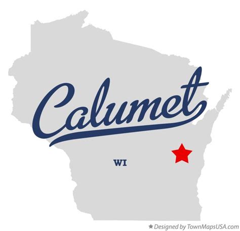 Map of Calumet, WI, Wisconsin