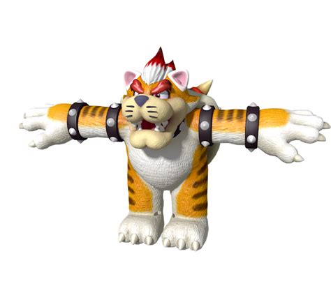 Wii U - Super Mario 3D World - Meowser (Cat Bowser) - The Models Resource