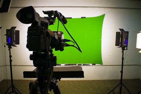 Green Screen | One view of the video recording studio set up… | Flickr