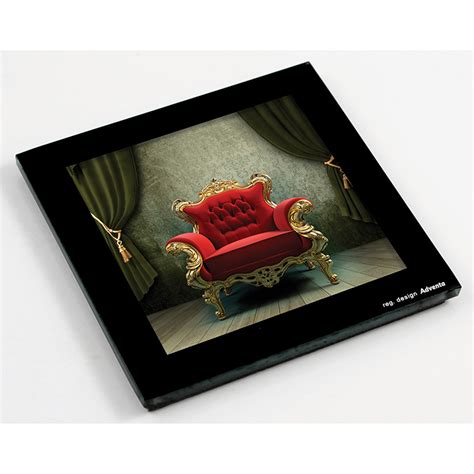 Sublimation Glass Coaster - Redrok