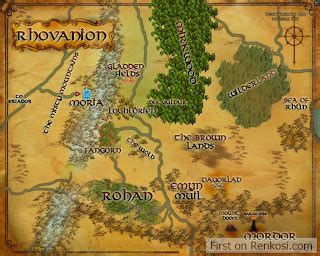 Mellows a Greek Lotro Kinship: Mines Of Moria Maps 1