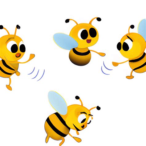 Digital Graphic Bee Animation · Creative Fabrica