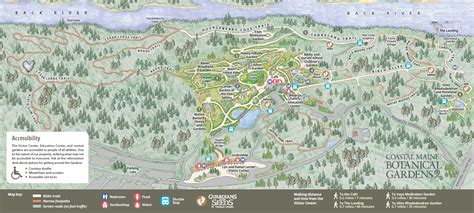 Gardens Map | Coastal Maine Botanical Gardens