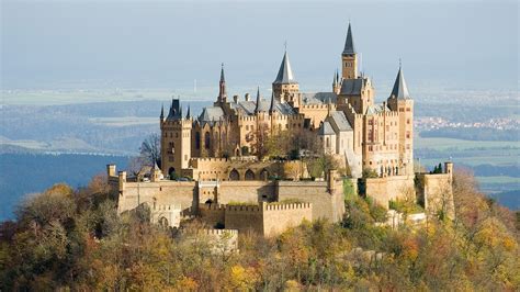 architecture, Nature, Landscape, Trees, Forest, Germany, Castle, Hills, Tower, Ancient, Fall ...