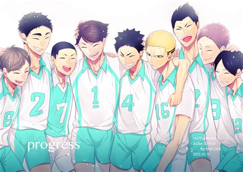 Aoba Johsai Haikyuu Team - The original ending song is included, there ...