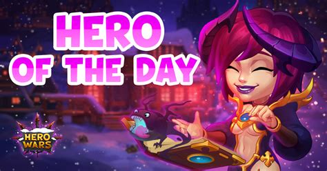 Hero Wars - Iris became the hero of the day 💜 Today you...