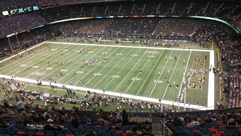 Inside the Mercedes-Benz Superdome, home of the New Orleans Saints | New orleans saints, Orleans ...