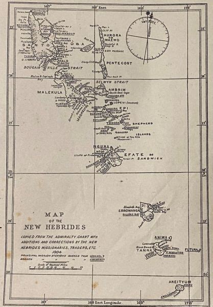 Republic of Vanuatu (previously known as New Hebrides)