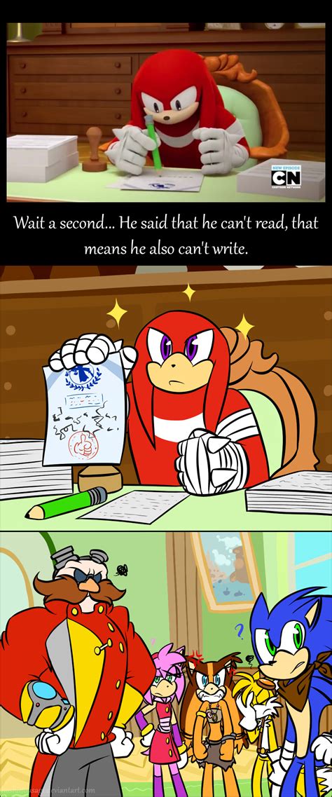 Sonic Boom: Mistake in ''Mayor Knuckles'' by HoshiNoUsagi on DeviantArt