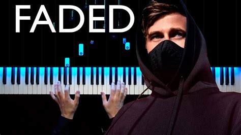 Alan Walker - Faded | Piano cover | Sheets - YouTube