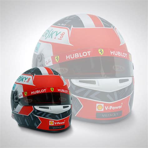 Charles Leclerc 2019 1:2 Scale Replica Helmet | F1 Authentics